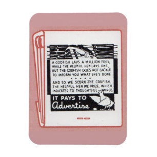 Imán portada antigua del matchbook que paga por anuncia