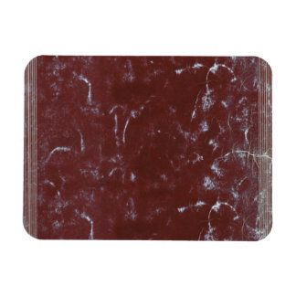 Imán Portada de bloc de notas rojo vintage
