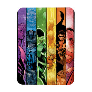 Imán Portada de cómic con orgullo DC 2022