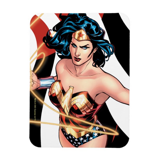 Imán Portada de historieta de mujer maravilla #12 (Vertical)