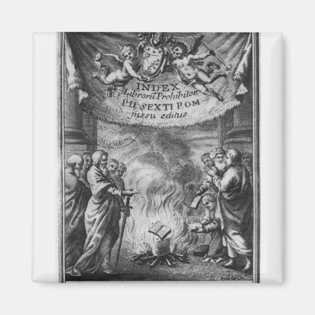 Imán Portada de 'Index Librorum Prohibitorum' (Frente)