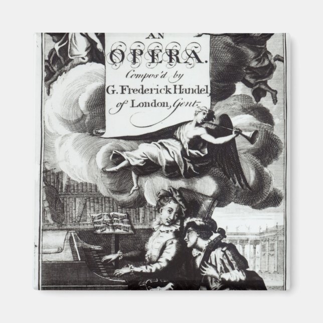 Imán Portada de la música de chapa para Julio César (Frente)