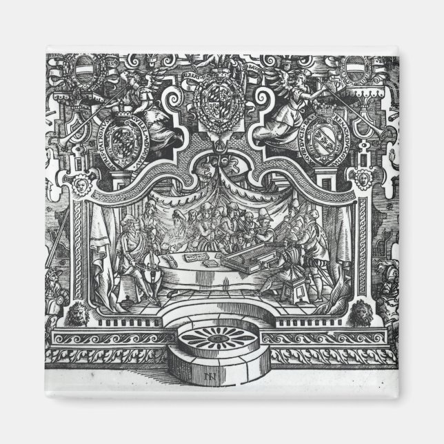 Imán Portada de 'Mess' de Roland de Lassus (Frente)