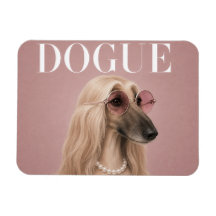 Portada de perra galga afgana rosa