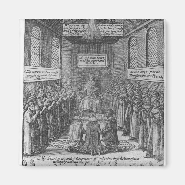 Imán Portada de 'Vox Regis' de Thomas Scott (Frente)