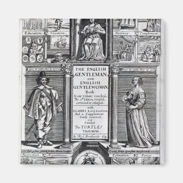 Imán Portada del 'Caballero inglés' (Frente)