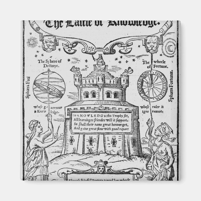 Imán Portada del 'Castillo del Conocimiento' (Frente)