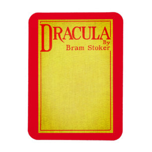 Imán Portada del Drácula de la primera edición