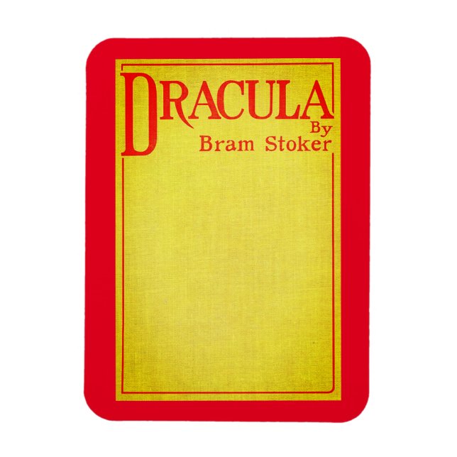Imán Portada del Drácula de la primera edición (Vertical)