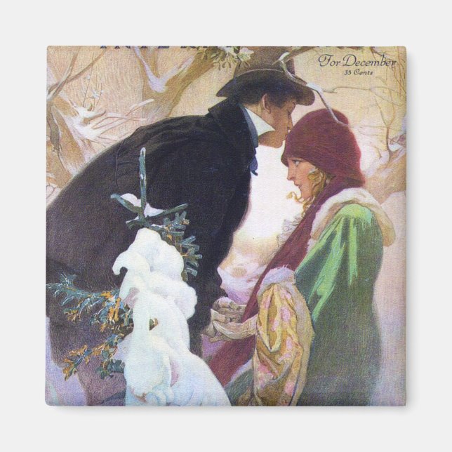 Imán Portada internacional de Hearst's, Alphonse Mucha (Frente)