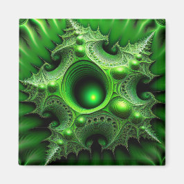 Imán Portal de Mandelbrot Verde