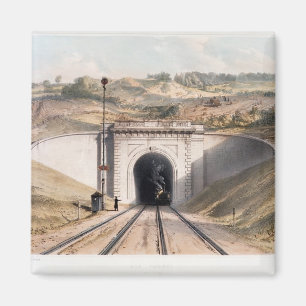 Imán Portal del túnel de la caja de Brunel cerca del