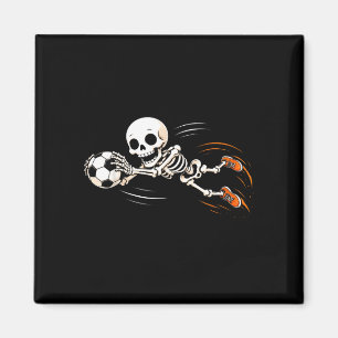 Imán Portero de fútbol esqueleto Halloween niños niños 