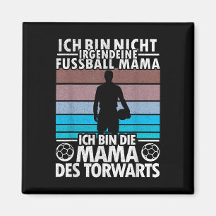 Imán Portero Portero Mamá Madre Fútbol Mujeres Sp