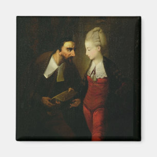 Imán Portia y Shylock "del comerciante de Venecia" A