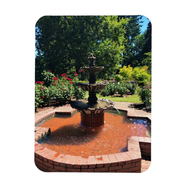 Imán Portland Rosa Garden, OR (Vertical)