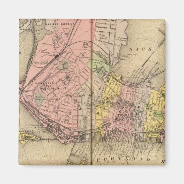 Imán Portland y alrededores, yo (Frente)