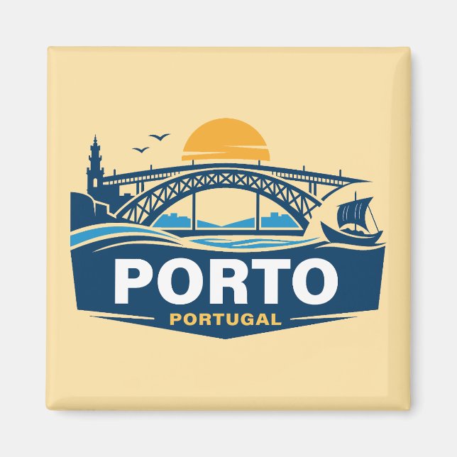 Imán Porto Portugal Europe (Frente)
