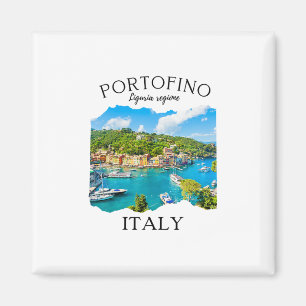 Imán Portofino Italia Recuerdo Para Chicas Mujeres Fami