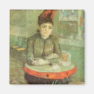 Imán Portrait of Agostina Segatori by Vincent van Gogh