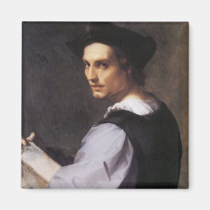 Imán Portriat de un joven