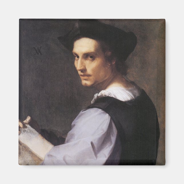 Imán Portriat de un joven (Frente)