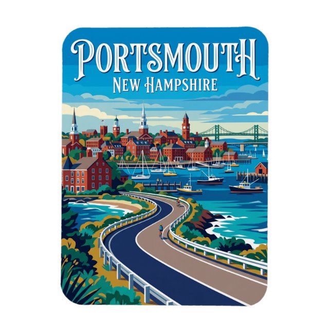 Imán Portsmouth EE. UU. (Vertical)