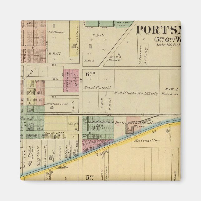 Imán Portsmouth, Ohio (Frente)