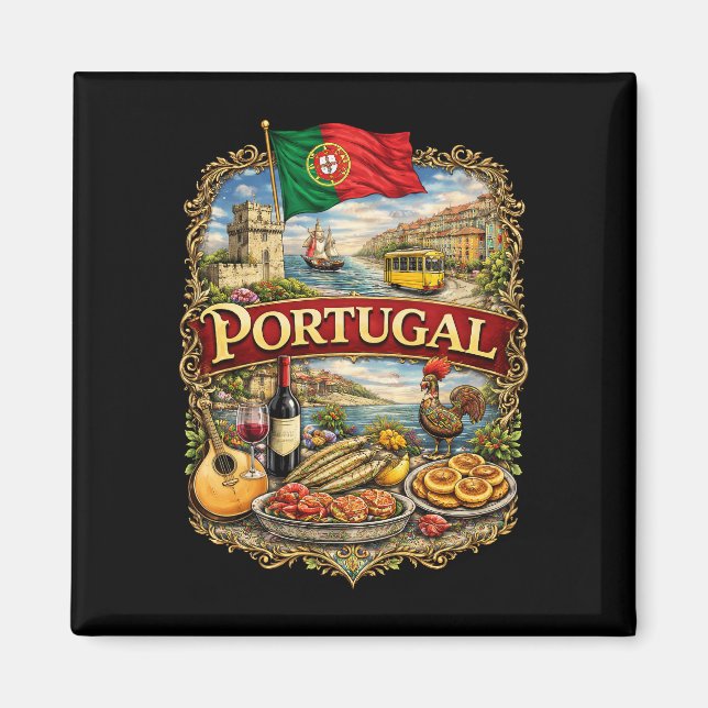 Imán Portugal (Frente)