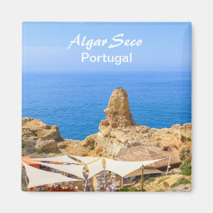 Imán Portugal Algarve Algar Seco Souvenir Magnet