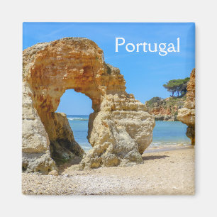 Imán Portugal Algarve Beach Souvenir Magnet