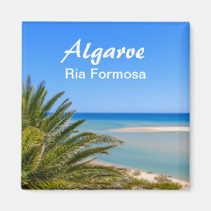 Imán Portugal Algarve Ria Formosa Beach Souvenir