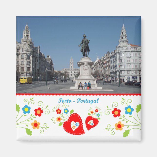 Imán Portugal en fotos - Plaza Libertad de la ciudad de (Frente)