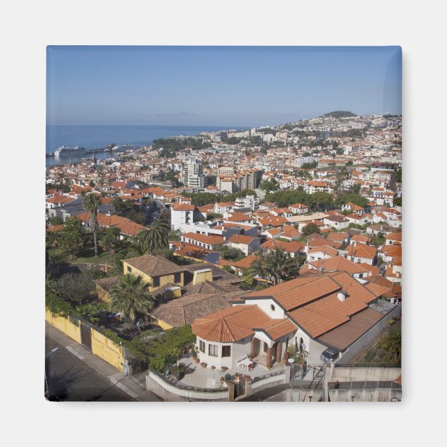 Imán Portugal, Isla de Madeira, Funchal. Teleférico (Frente)