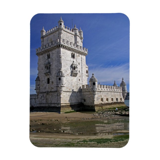 Imán Portugal, Lisboa. Torre Belem, un mundo de la UNES (Vertical)