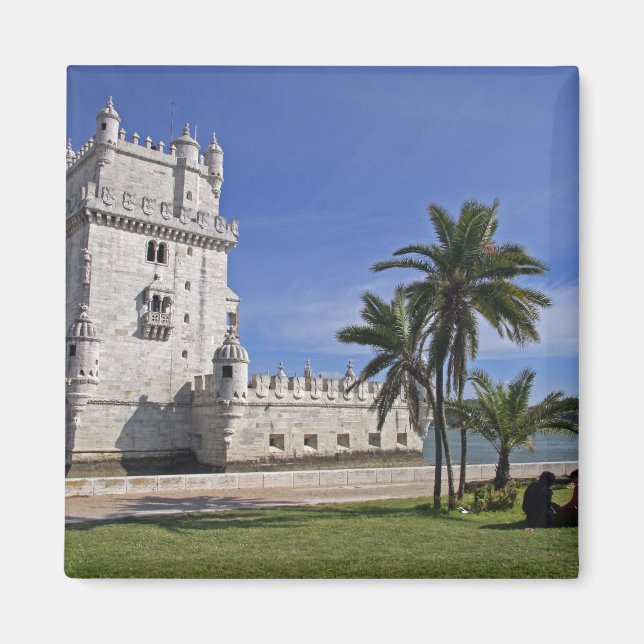 Imán Portugal, Lisboa. Torre de Belem, un Patrimonio Mu (Frente)