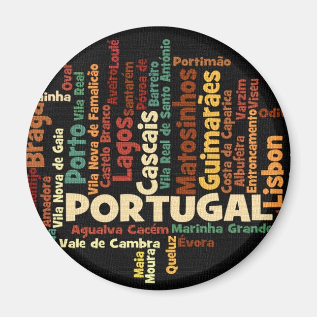 Imán PORTUGAL Magnet (Frente)