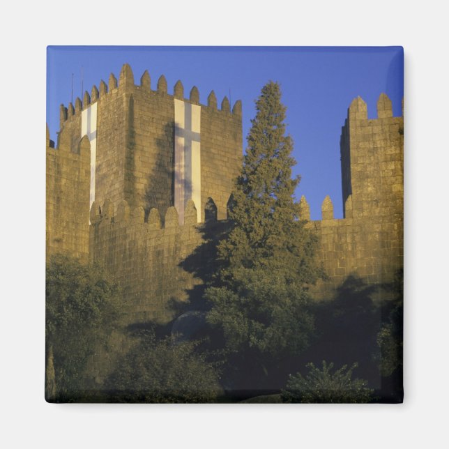 Imán Portugal, Minho, Guimaraes. Castillo de Sao (Frente)