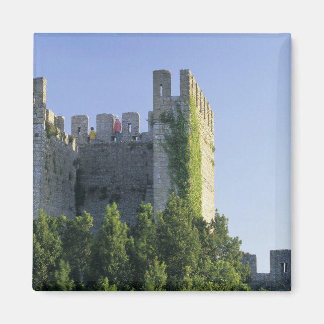 Imán Portugal, Obidos. Madre e hijo dentro (Frente)