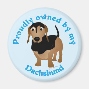 Imán Poseído orgulloso por mi Dachshund