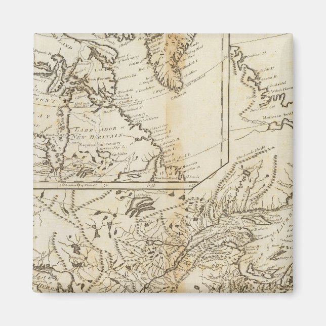 Imán Posesiones británicas en América del Norte 2 (Frente)