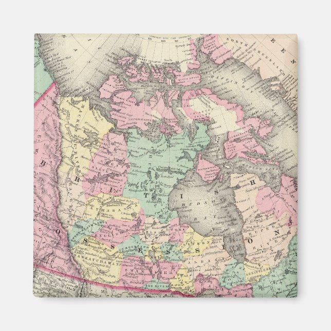 Imán Posesiones británicas, rusas y danesas (Frente)