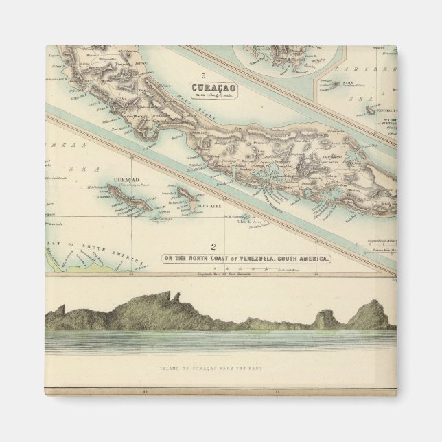 Imán Posesiones holandesas (Frente)