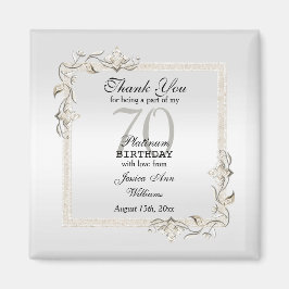 Imán Posh 70 Aniversario Platinum