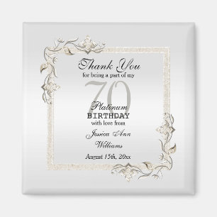 Imán Posh 70 Aniversario Platinum