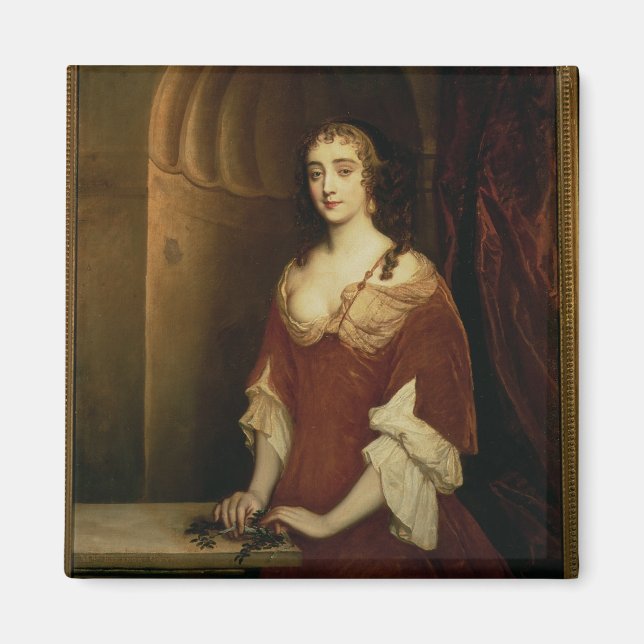 Imán Posible retrato de Nell Gwynne (1650-87), señor (Frente)