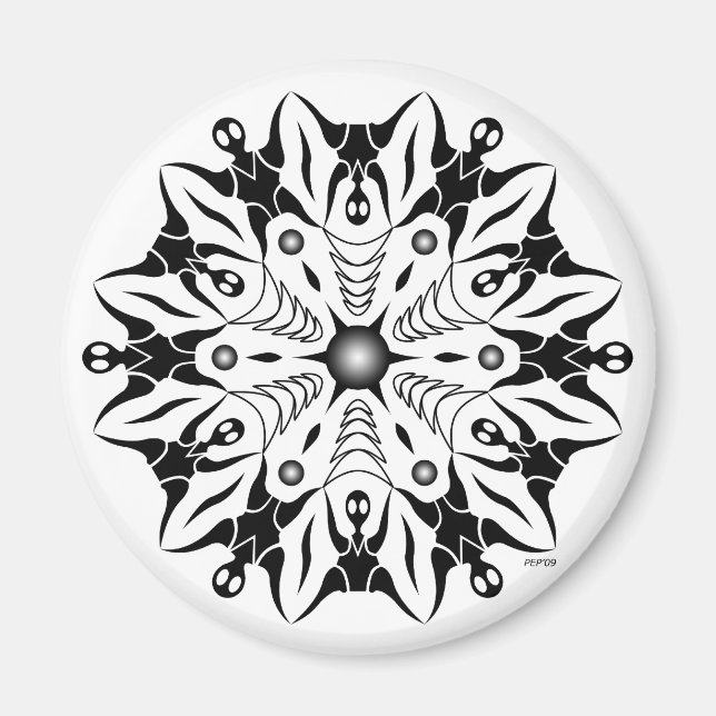 Imán Posiciones opuestas (Frente)