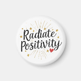 Imán Positividad radiactiva - Cita estelar motivacional