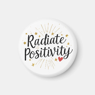 Imán Positividad radiactiva - Cita estelar motivacional