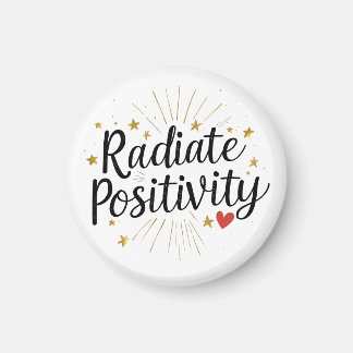 Imán Positividad radiactiva - Cita estelar motivacional